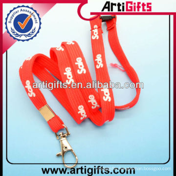 Free sample tube polyester safety belt lanyards